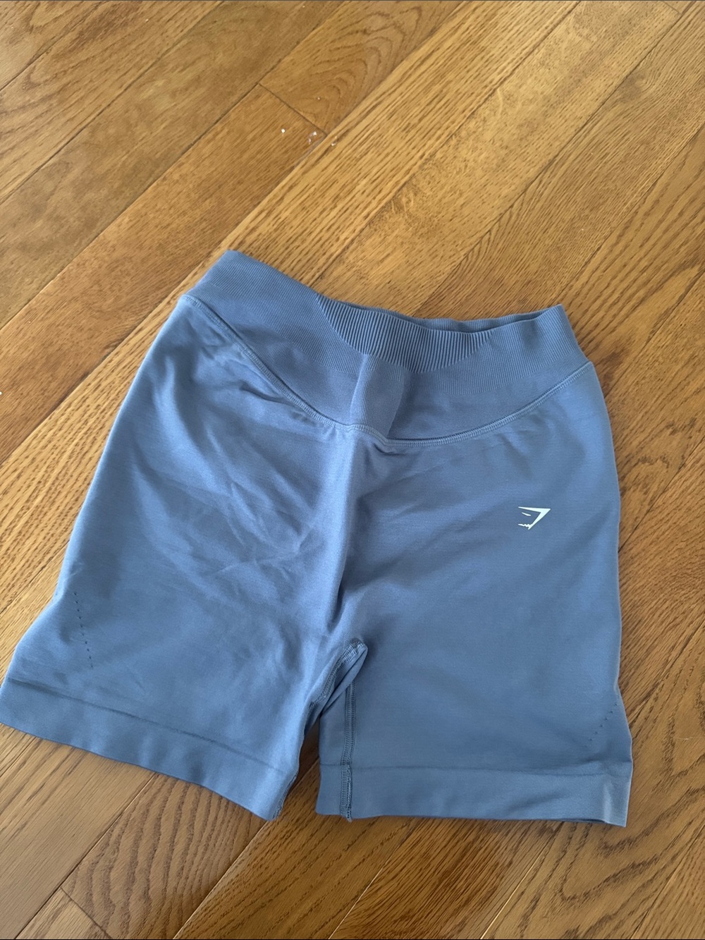 Gymshark Steel Blue Seamless Sports 3 piece Set - Picture 5 of 5
